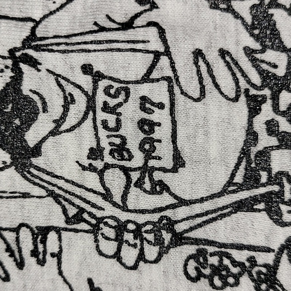 Made in USA. 1997. Jerzees. Bucks Happy Campground. Veneta, Or. Men's size XL - Picture 4 of 15